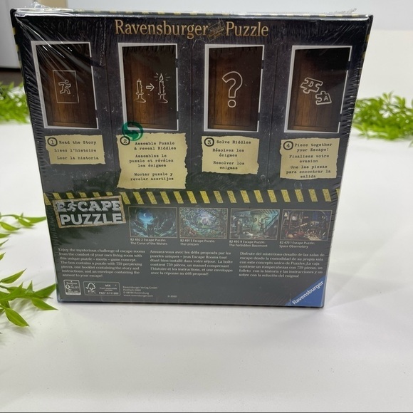 Ravensburger Escape Puzzle THE CURSE OF THE WOLVES 759 Pieces NEW SEALED - Picture 3 of 3